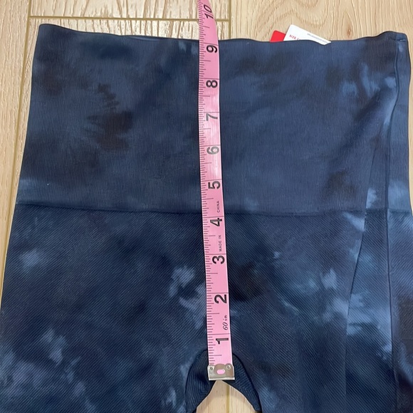 Spanx Ecocare Ankle Legging, Deep Blue Tie Dye, sz S - Picture 10 of 12